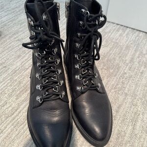 Dolce Vita Black Combat Boots